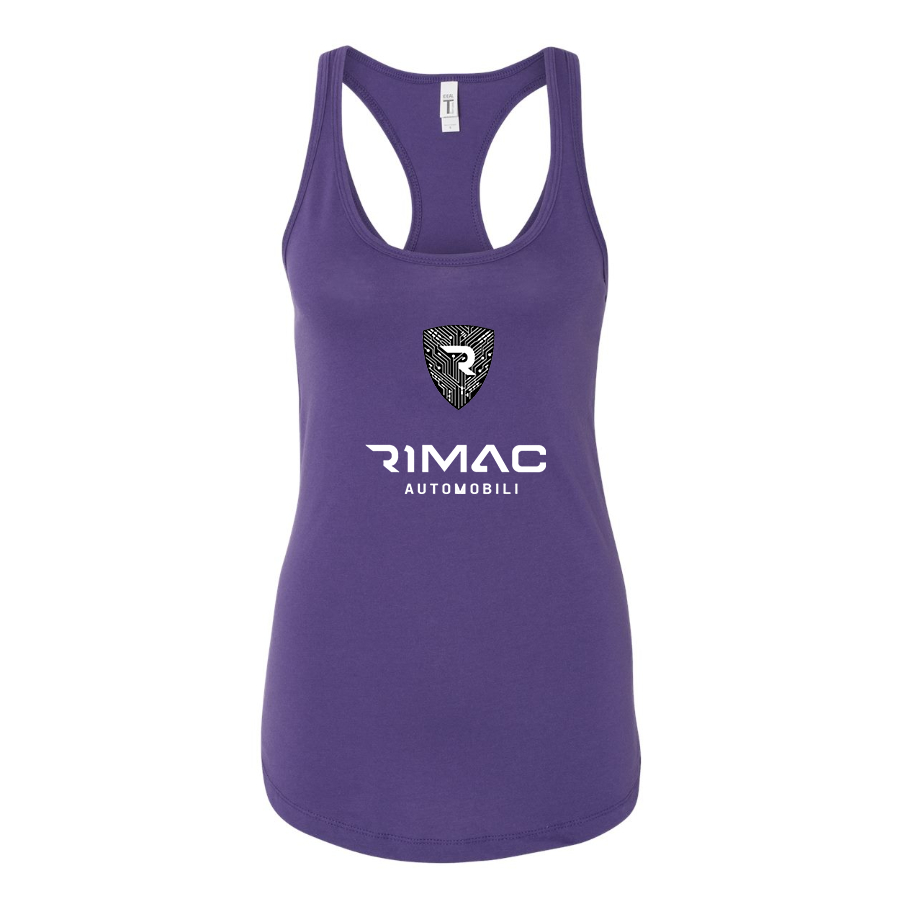 Women's Rimac Automobili  Racerback Tank Top