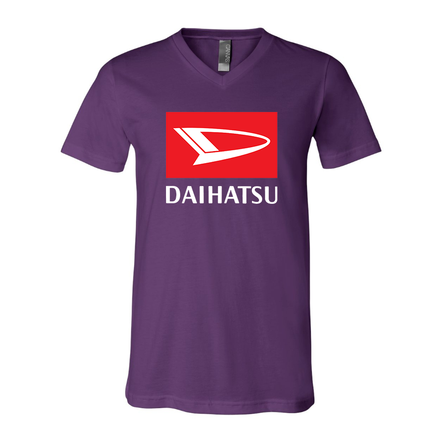 Men's Daihatsu Car Truck BELLA + CANVAS - Jersey V-Neck T-Shirt