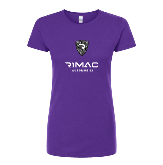 Women’s Rimac Automobili Round Neck T-Shirt