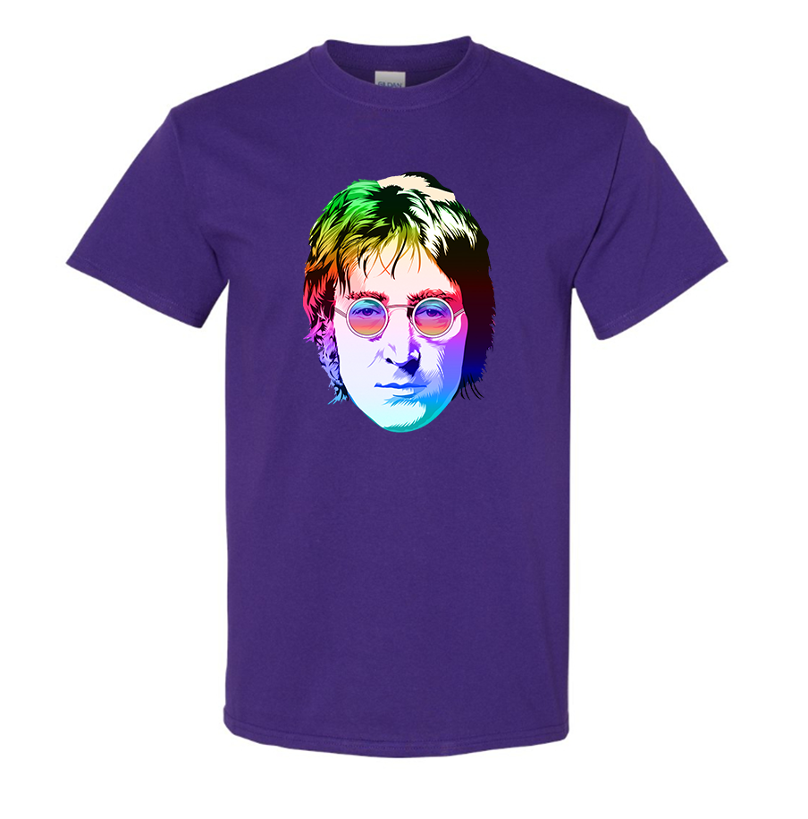 Youth's John Lennon Face Art Music Cotton T-Shirt