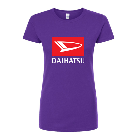 Women’s Daihatsu Car Truck Round Neck T-Shirt