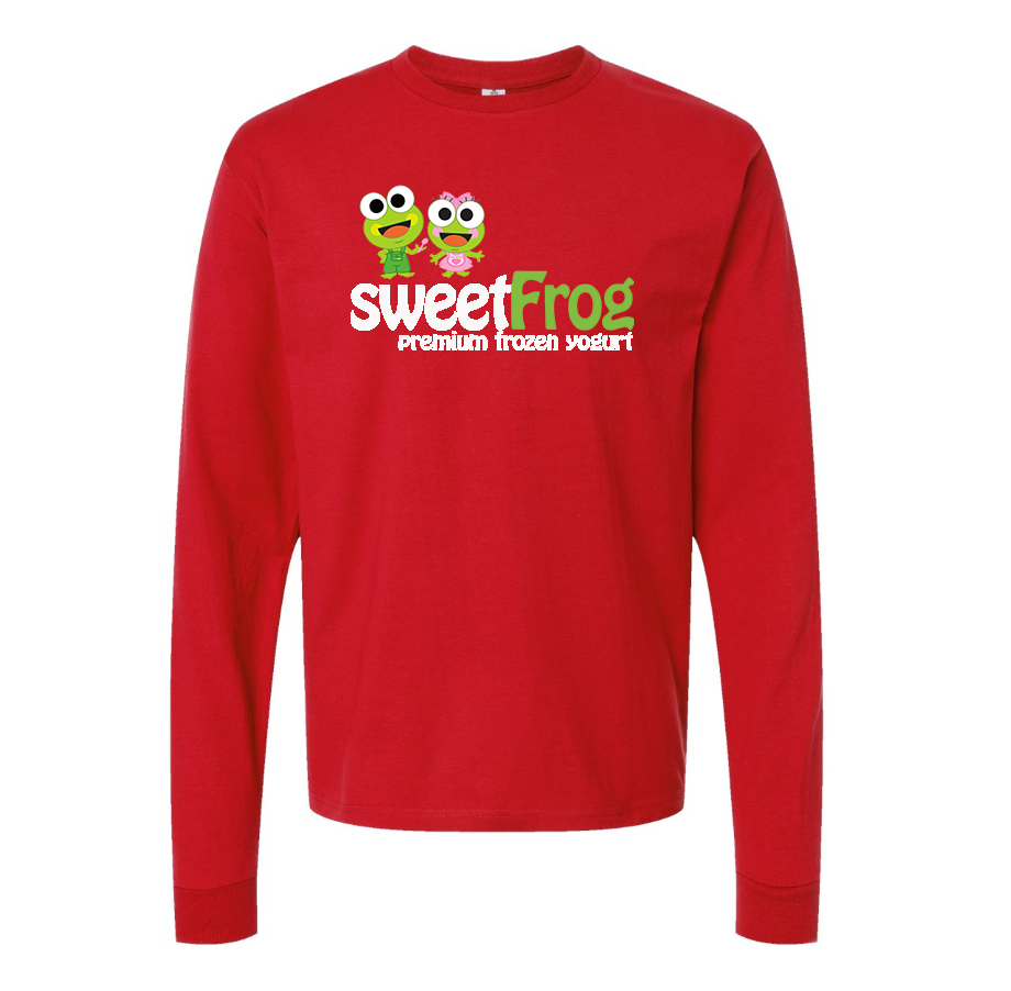 Men's Sweet Frog Frozen Crewneck Sweatshirt