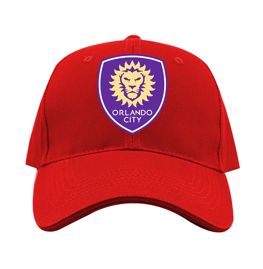 Orlando City Soccer Dad Baseball Cap Hat