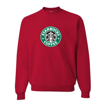 Men's Starbucks Coffee Crewneck Comfy Sweatshirt