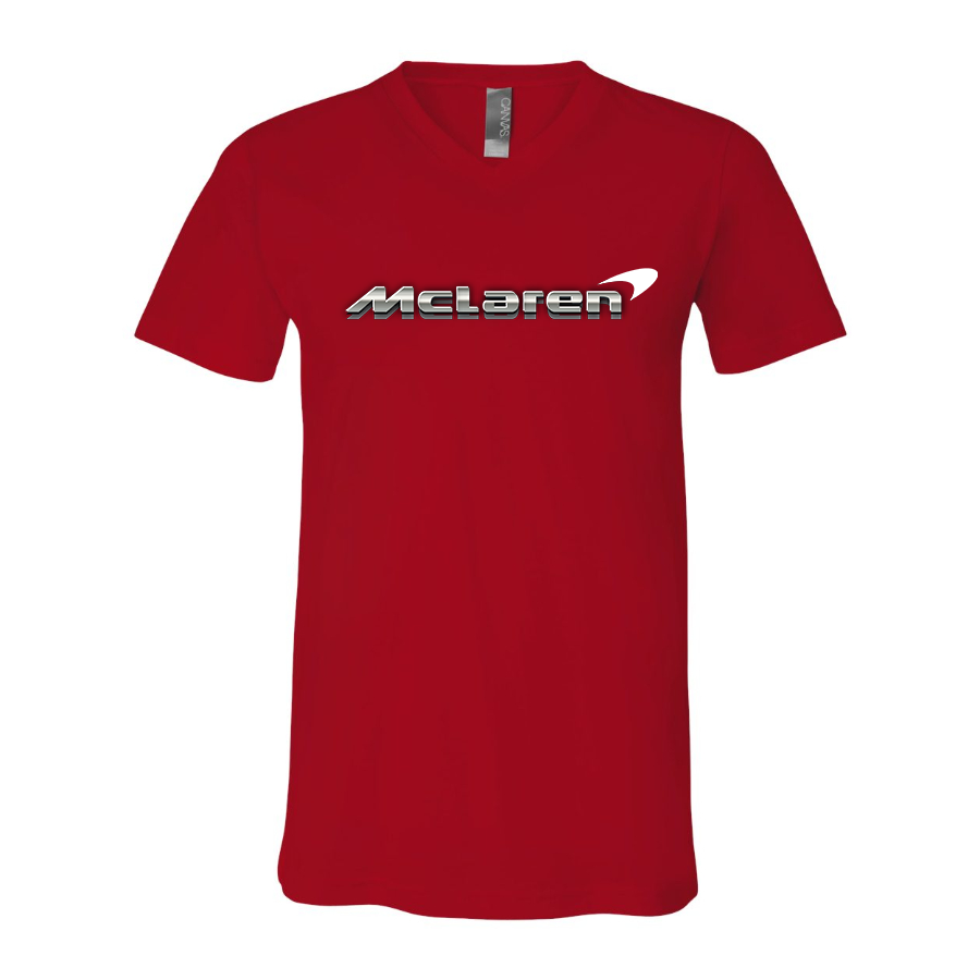 Men's Mclaren BELLA + CANVAS - Jersey V-Neck T-Shirt