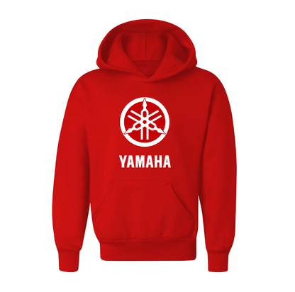 Youth Yamaha Motorcycle Kids Pullover Hoodie