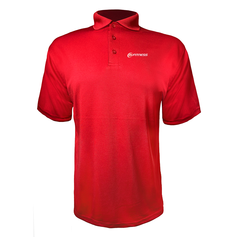 Men's 24 Hour Fitness Polyester Polo