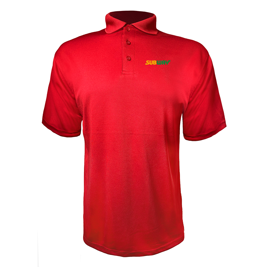 Men's Subway  Polyester Polo