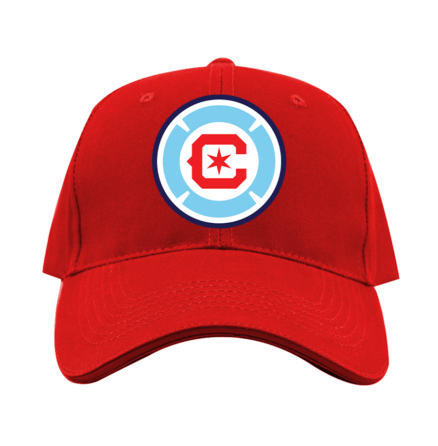 Chicago fire Soccer Dad Baseball Cap Hat