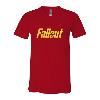 Men's Fallout BELLA + CANVAS - Jersey V-Neck T-Shirt