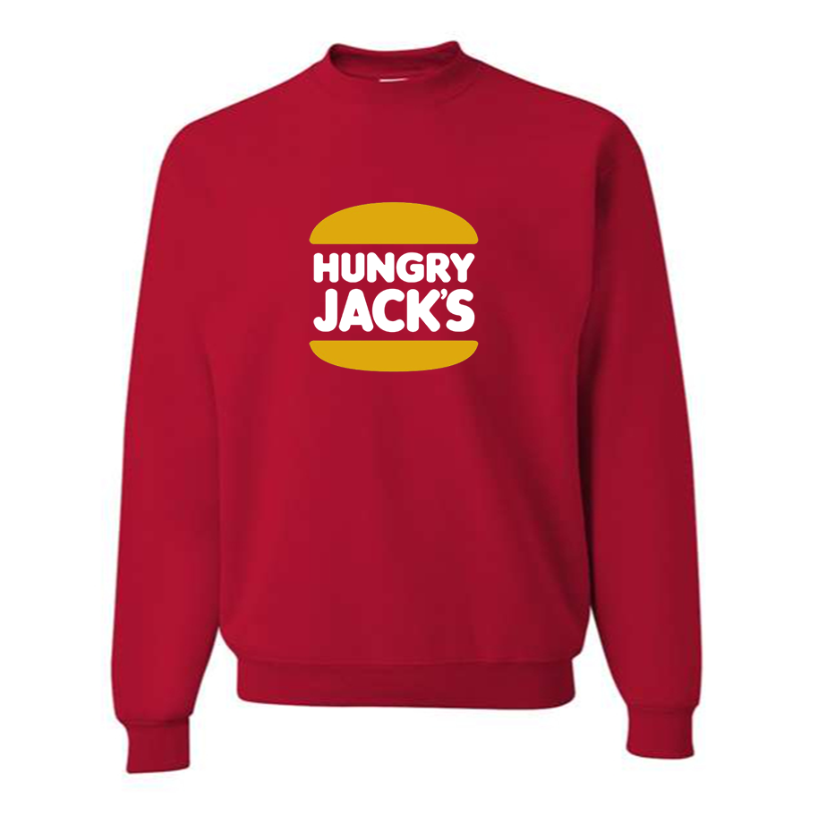 Men's Hungry Jack_s Crewneck Comfy Sweatshirt