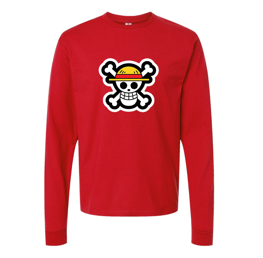 Men's StrawHat Long Sleeve T-Shirt