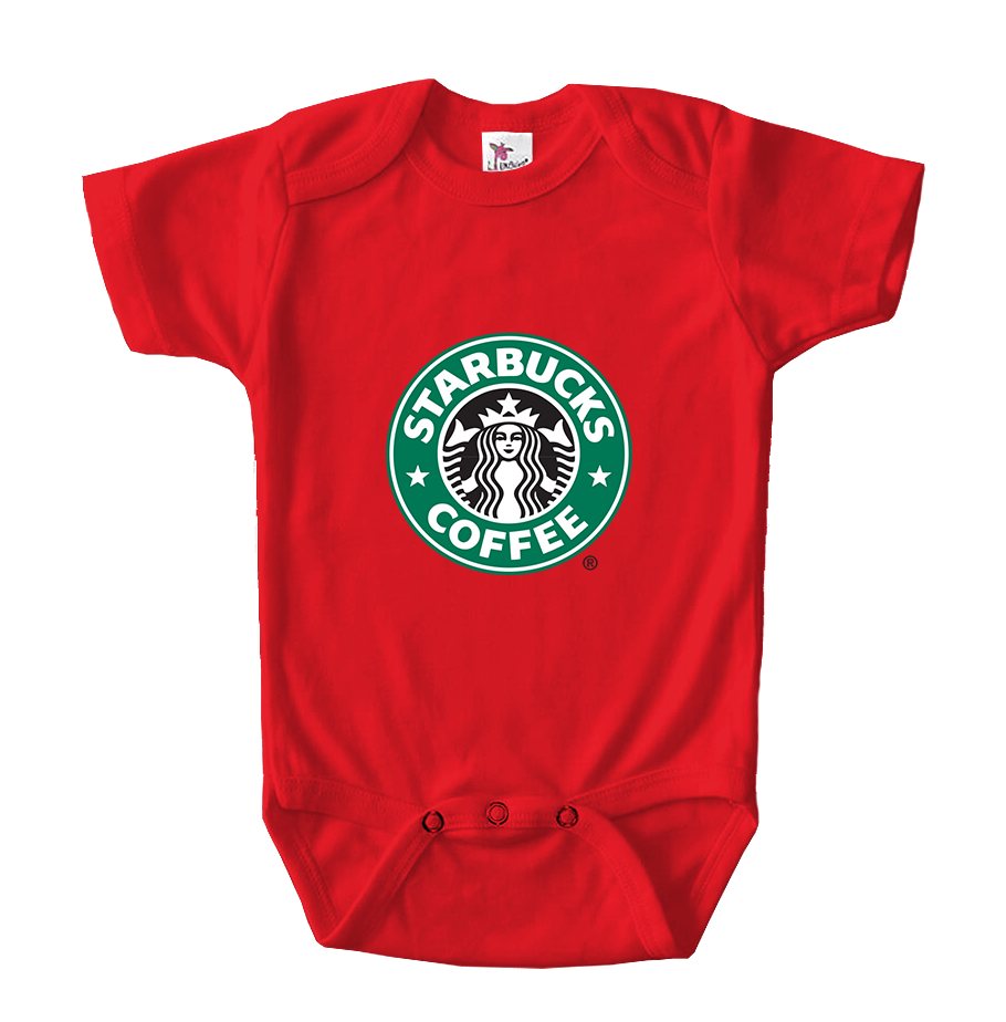 Starbucks Coffee Baby Romper Onesie