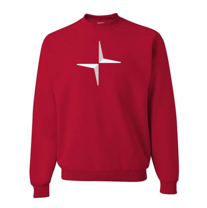 Men's Polestar Electric Car Crewneck Sweatshirt