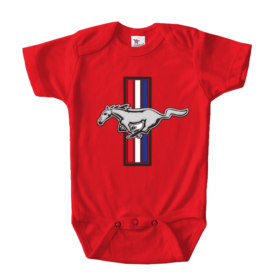 Mustang Baby Romper Onesie