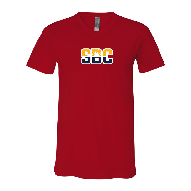Sun Belt Conference  BELLA  CANVAS - Jersey V-Neck T-Shirt