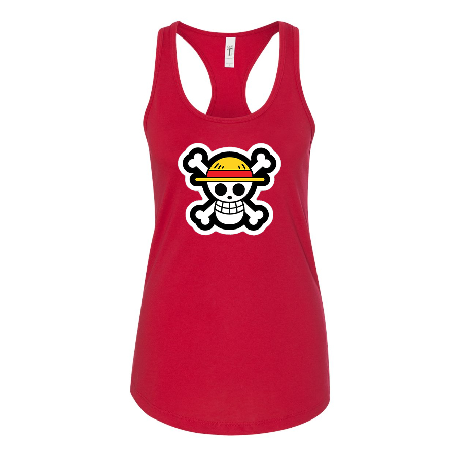 Women's StrawHat Racerback Tank Top