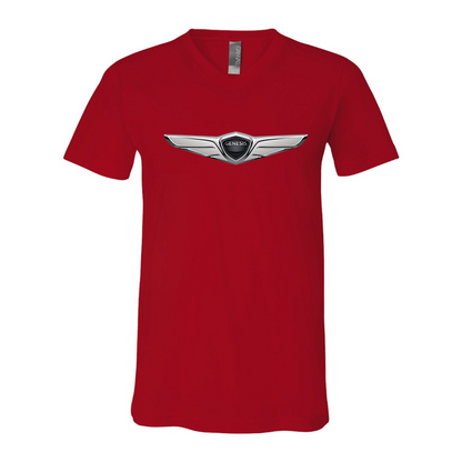 Men's Genesis Car BELLA + CANVAS - Jersey V-Neck T-Shirt