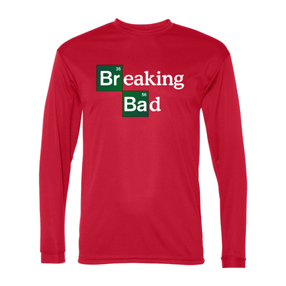 Men's Breaking Bad  Polyester Long Sleeve T-Shirt