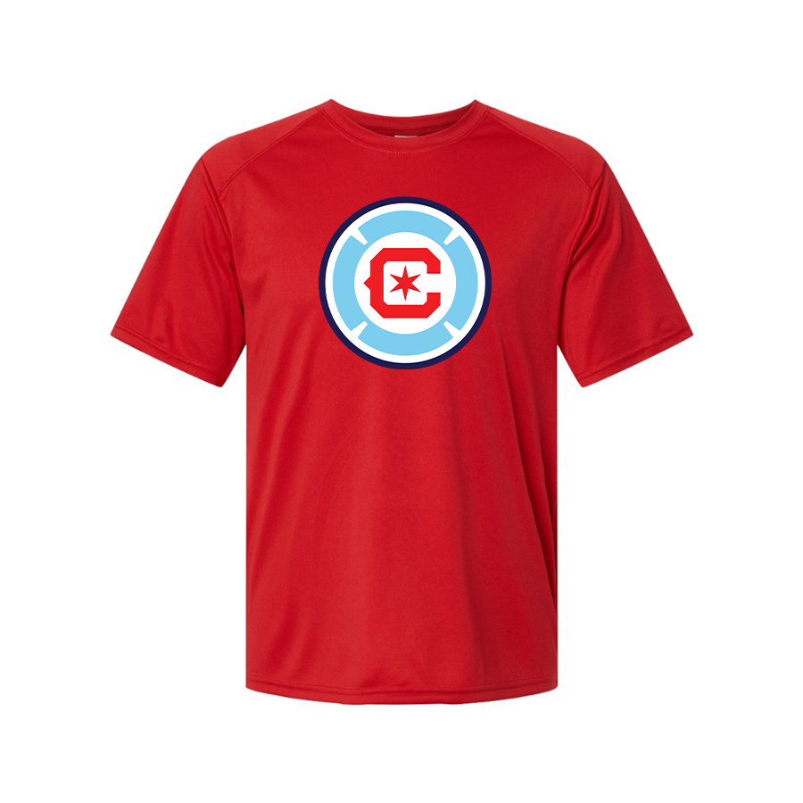 Men's Chicago fire Soccer Performance T-Shirt