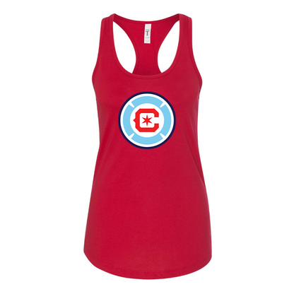 Women's Chicago fire Soccer Racerback Tank Top