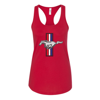 Women's Mustang Racerback Tank Top