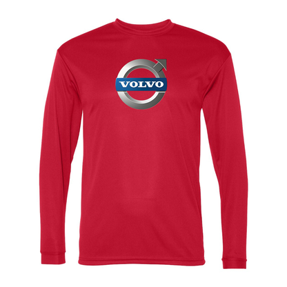 Men's Volvo car Polyester Long Sleeve T-Shirt