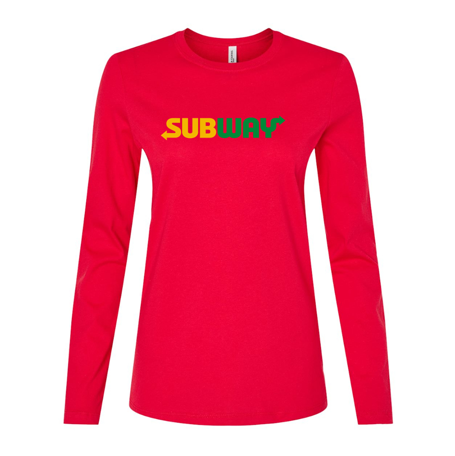 Women's Subway  Long Sleeve T-Shirt