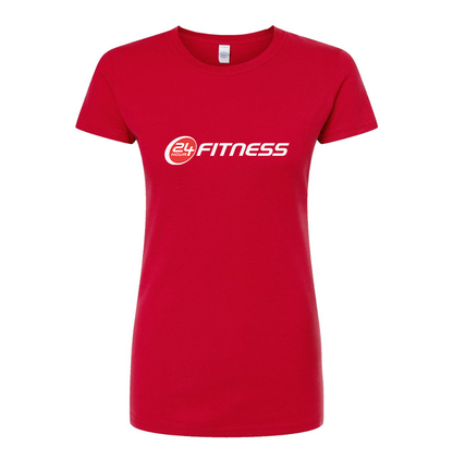 Women’s 24 Hour Fitness Round Neck T-Shirt