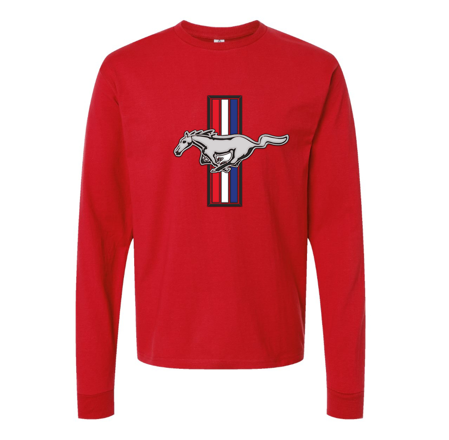 Men's Mustang Long Sleeve T-Shirt