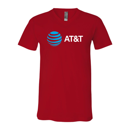 Men's AT&T BELLA + CANVAS - Jersey V-Neck T-Shirt