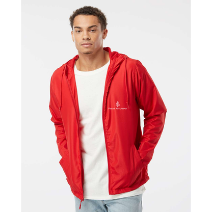 Men's  Four Seasons Independent Trading Co Lightweight Windbreaker Full-Zip Jacket