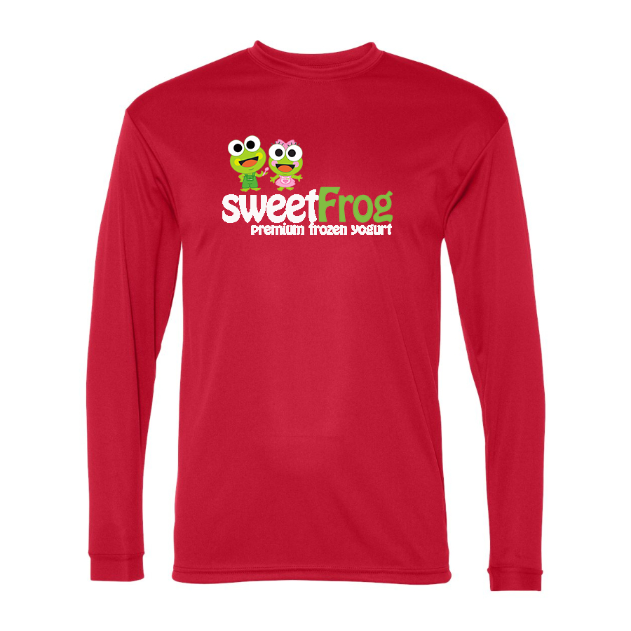 Men's Sweet Frog Frozen Performance Long Sleeve T-Shirt