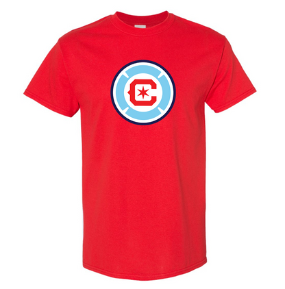 Youth Chicago fire Soccer Kids Cotton T-Shirt