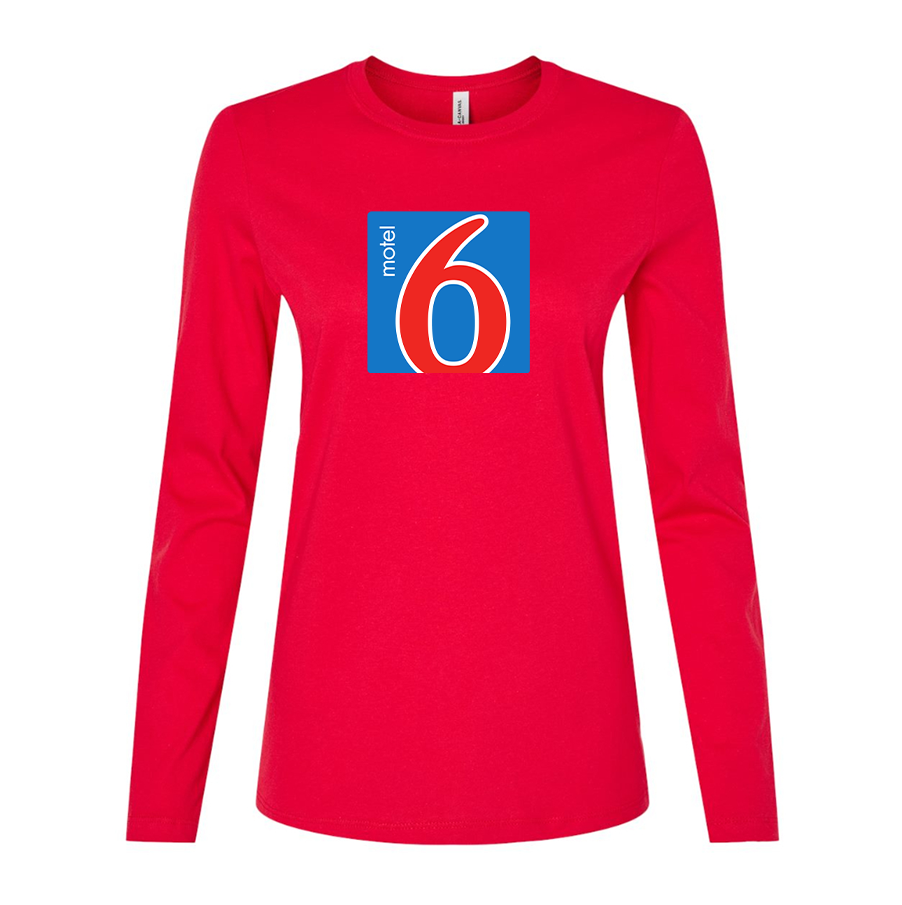 Women's Motel 6 Long Sleeve T-Shirt