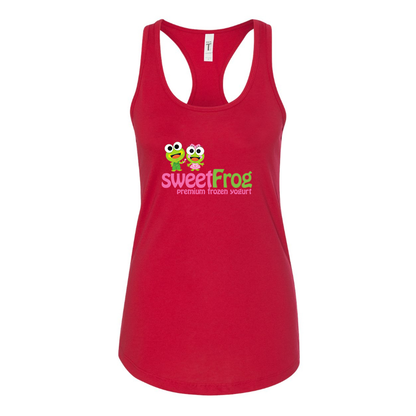 Women's Sweet Frog Frozen Racerback Tank Top