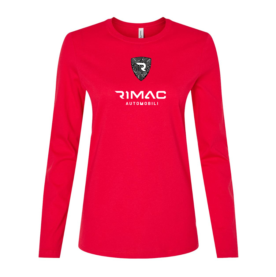 Women's Rimac Automobili Long Sleeve T-Shirt