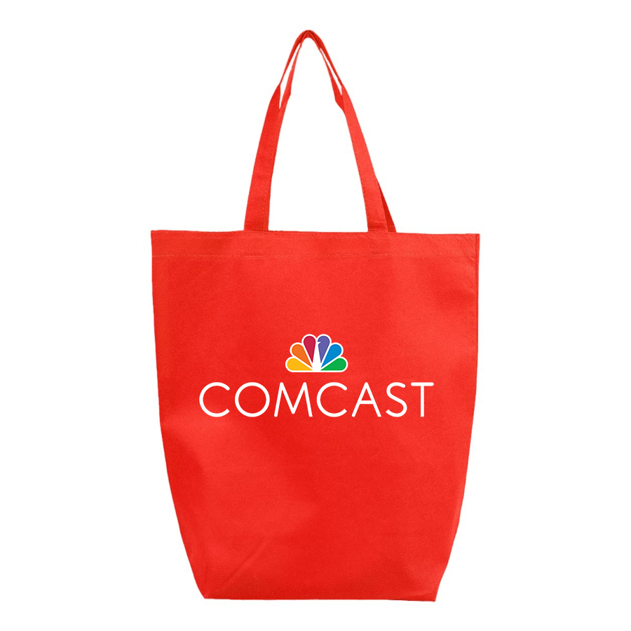 Comcast Q-Tees Non-Woven Gusset Bottom Tote