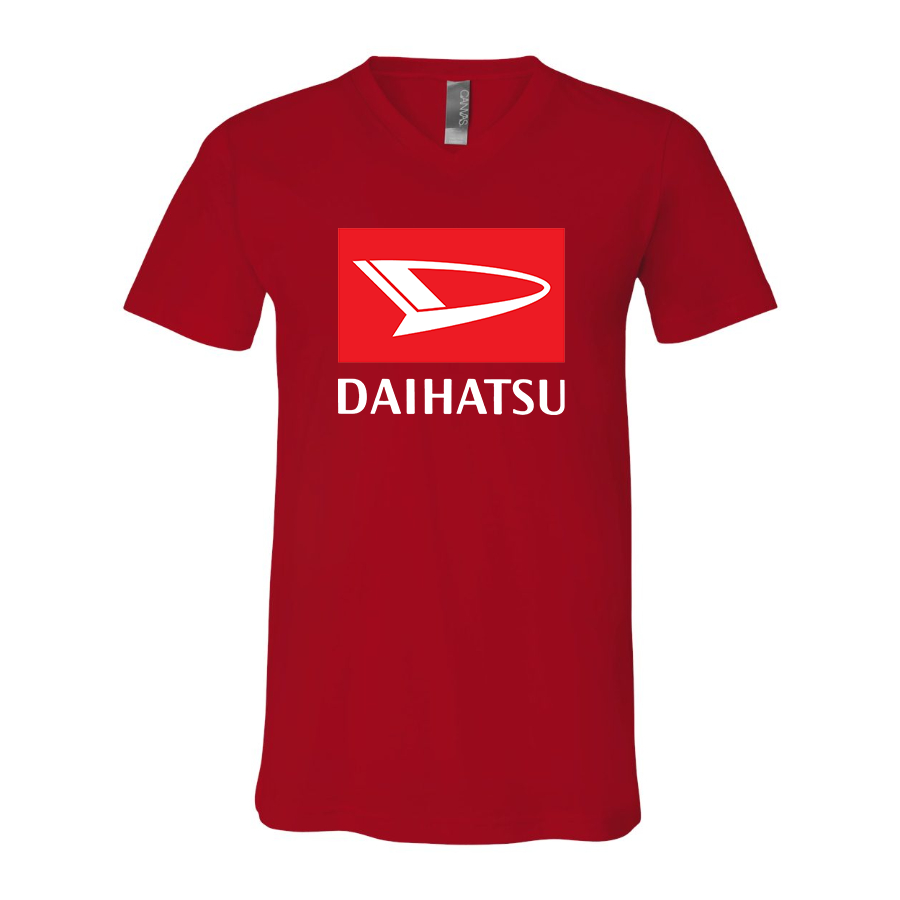 Men's Daihatsu Car Truck BELLA + CANVAS - Jersey V-Neck T-Shirt