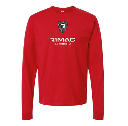 Men's Rimac Automobili Long Sleeve T-Shirt