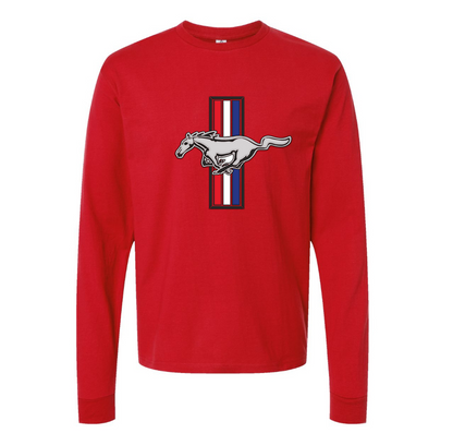 Men's Mustang  Long Sleeve T-Shirt