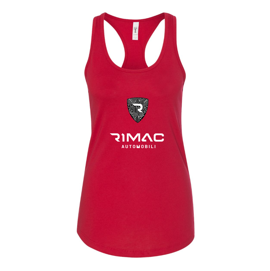 Women's Rimac Automobili  Racerback Tank Top