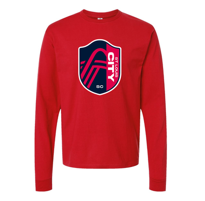 Youth's St. Louis City Soccer Long Sleeve T-Shirt