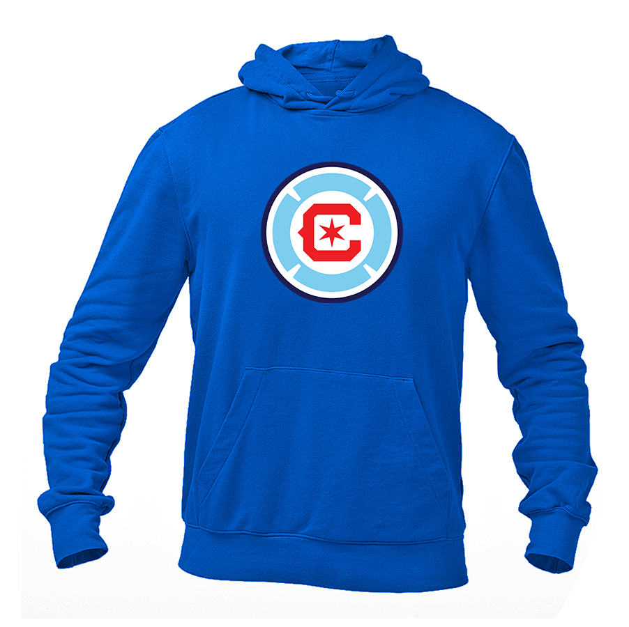 Men's Chicago fire Soccer Pullover Hoodie