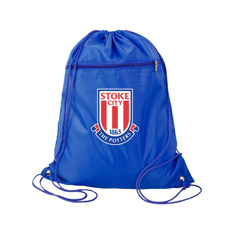 Stoke City Soccer Q-Tees - Polyester Cinchpack