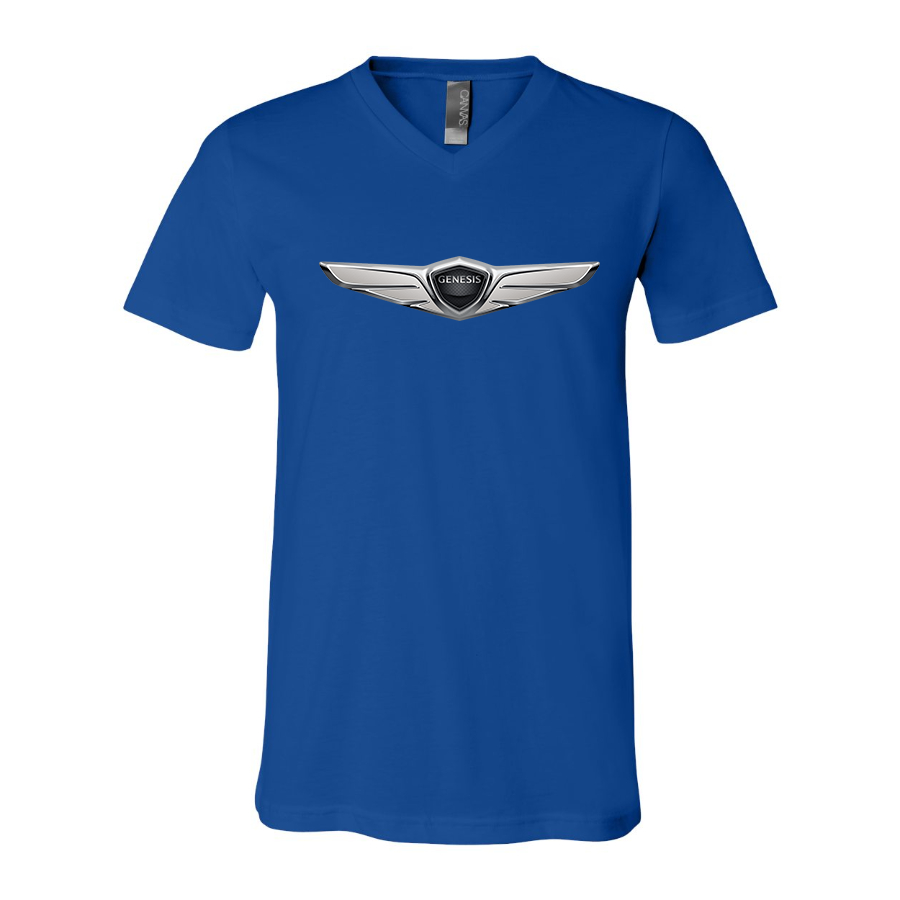 Men's Genesis Car BELLA + CANVAS - Jersey V-Neck T-Shirt