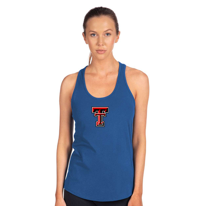 Women's Texas Tech Red Raiders  Next Level Ideal Racerback Tank