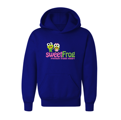 Youth Sweet Frog Frozen Pullover Hoodie