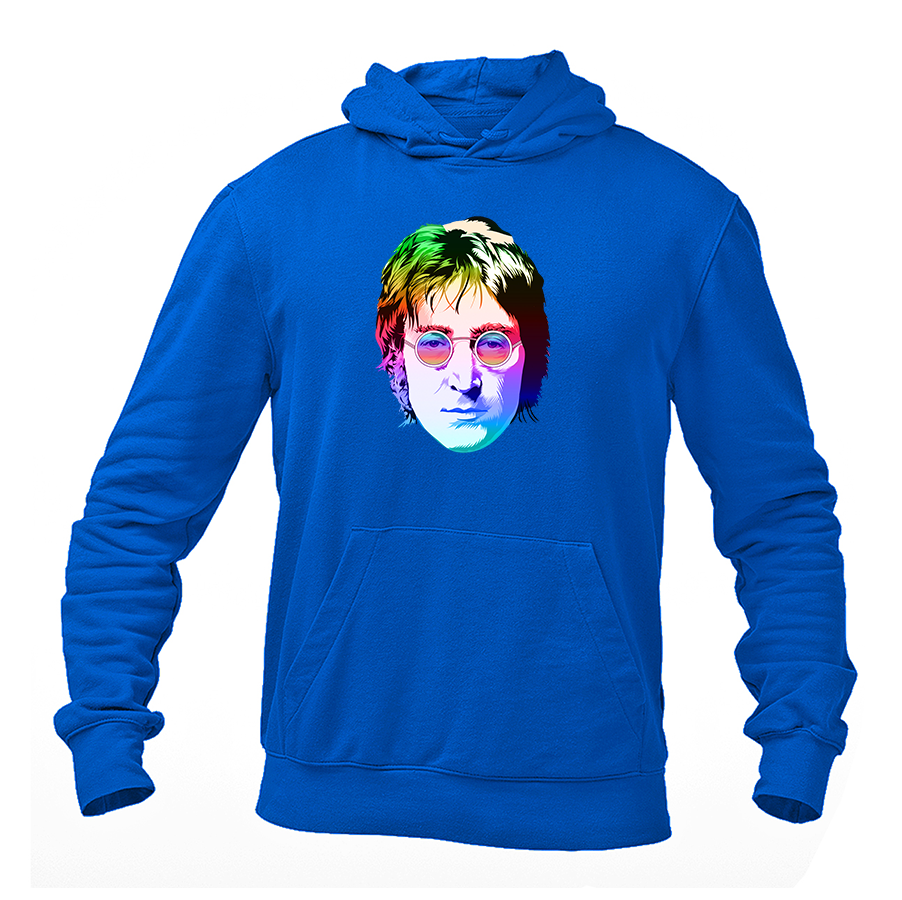 Men's John Lennon Face Art Music Pullover Hoodie