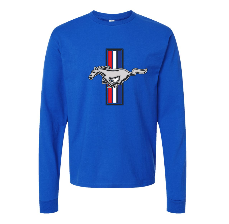 Men's Mustang  Long Sleeve T-Shirt